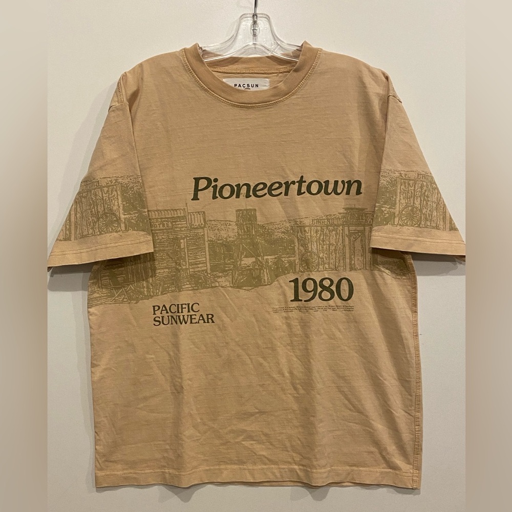 PacSun Brown Pioneertown 1980 Tee